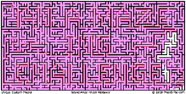 Get lost! challenge output